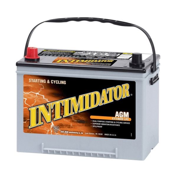 DEKA 9A34 Intimidator AGM Battery 12V 775CCA 120RC 55Ah
