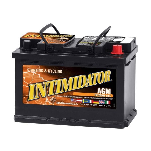 DEKA 9A48 Intimidator AGM Battery 12V 760CCA 120RC 70Ah