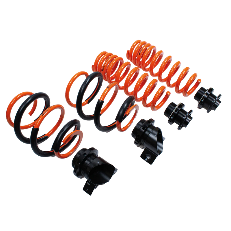 AST Suspension AST Adjustable Lowering Spring (ALS)- Porsche 911 Carrera / S / 4 / 4S / GTS (992) (with o Noselift), product image, part ASTALS-21-008