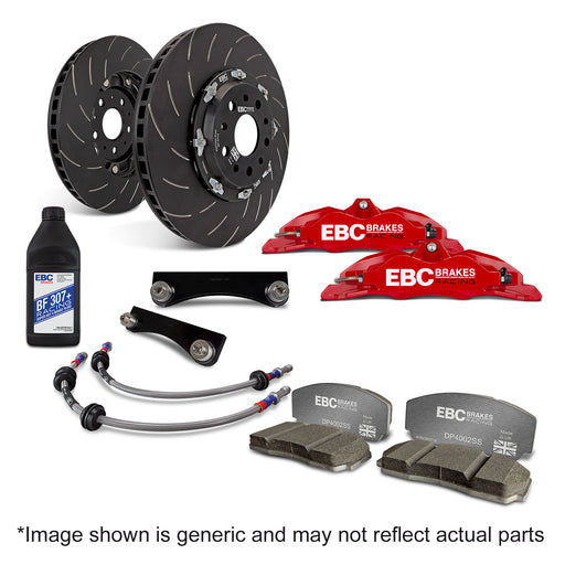 EBC BBK012RED-1 illustrative generic big brake kit image; product appearance may vary