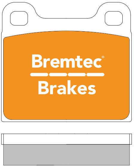 Bremtec BT066ELC Euro-Line Brake Pad Set