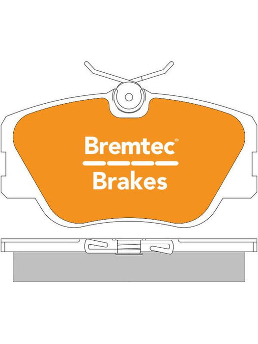 Bremtec BT103ELC Euro-Line Brake Pad Set