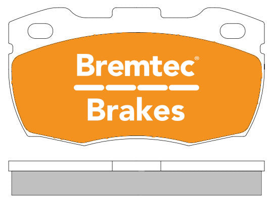 Bremtec BT1053ELH Euro-Line High Brake Pad Set