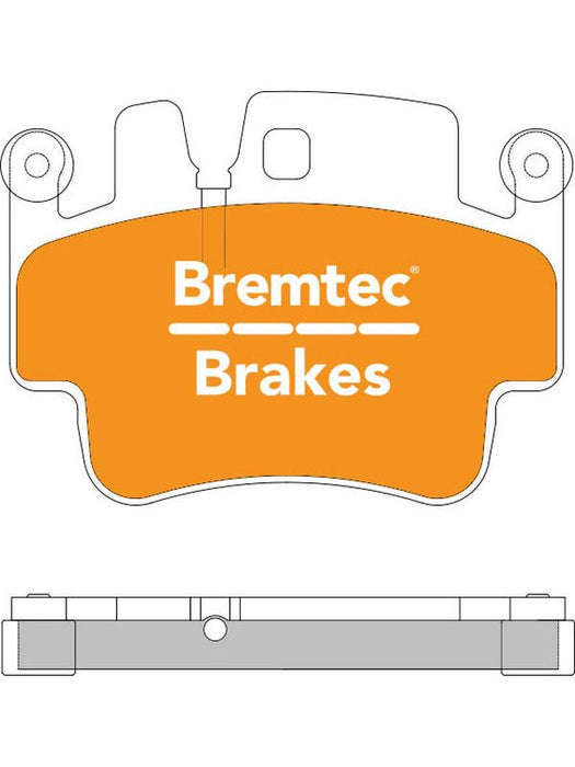 Bremtec BT1073ELC Euro-Line Brake Pad Set