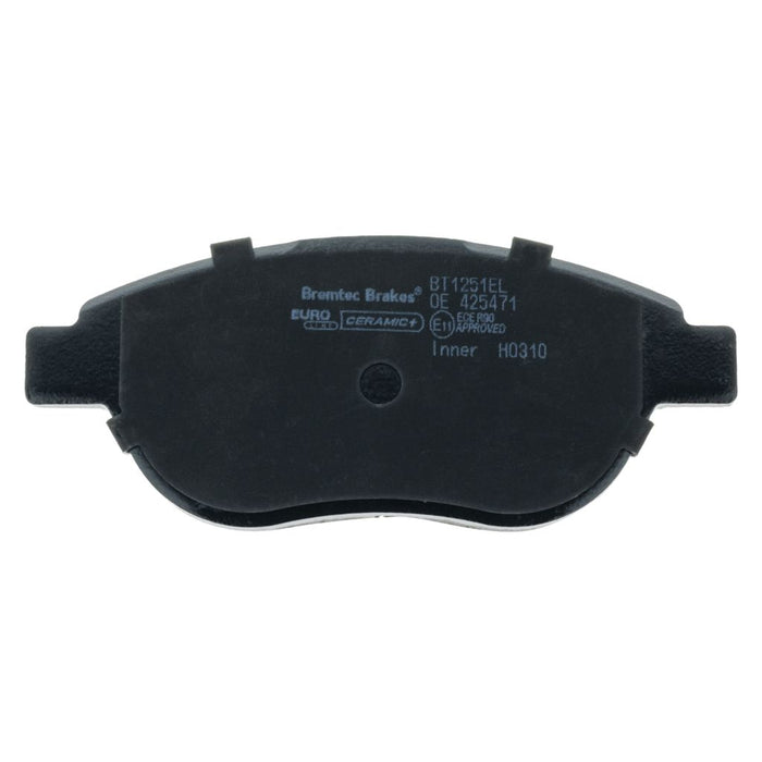 Bremtec BT1251ELC Euro-Line Brake Pad Set