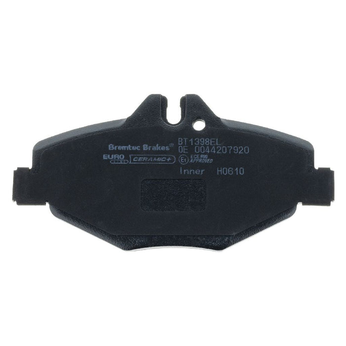 Bremtec BT1398ELH Euro-Line High Brake Pad Set