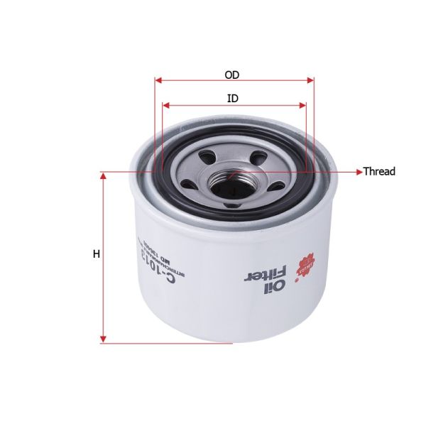 Sakura C-1013 Oil Filter