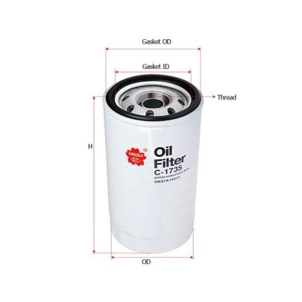 Sakura C-1735 Oil Filter
