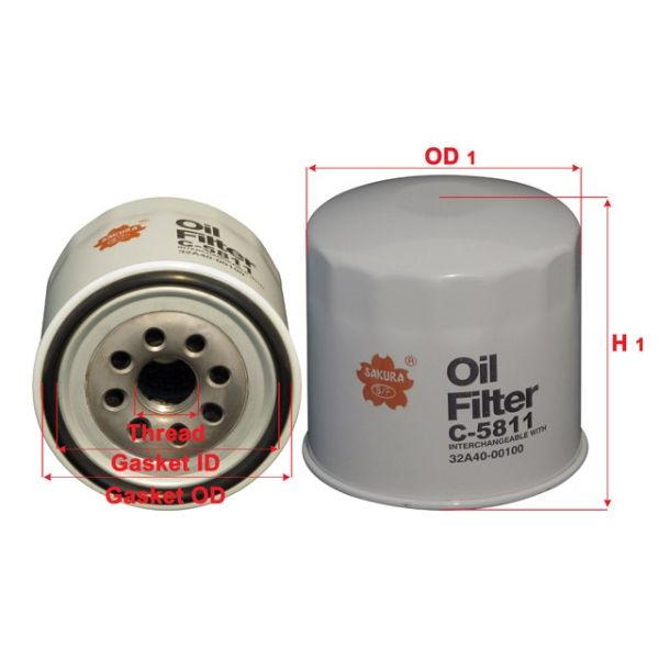 Sakura C-5811 Oil Filter