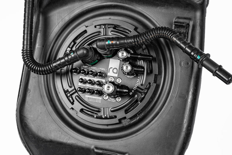 Radium Engineering Radium Engineering Fuel Hanger Surge Tank, Chevrolet Corvette C8 (2020+) - Walbro F900, product image, part 20-1112