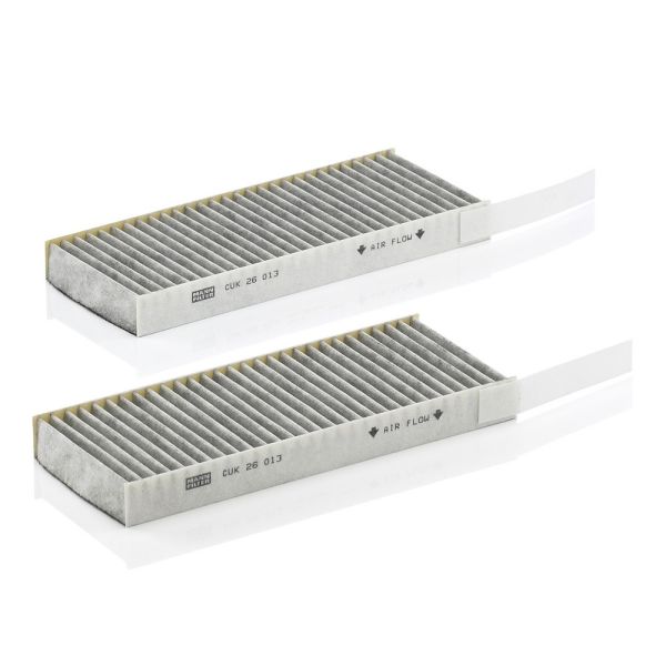 Mann CUK26013-2 Active Carbon Cabin Filter