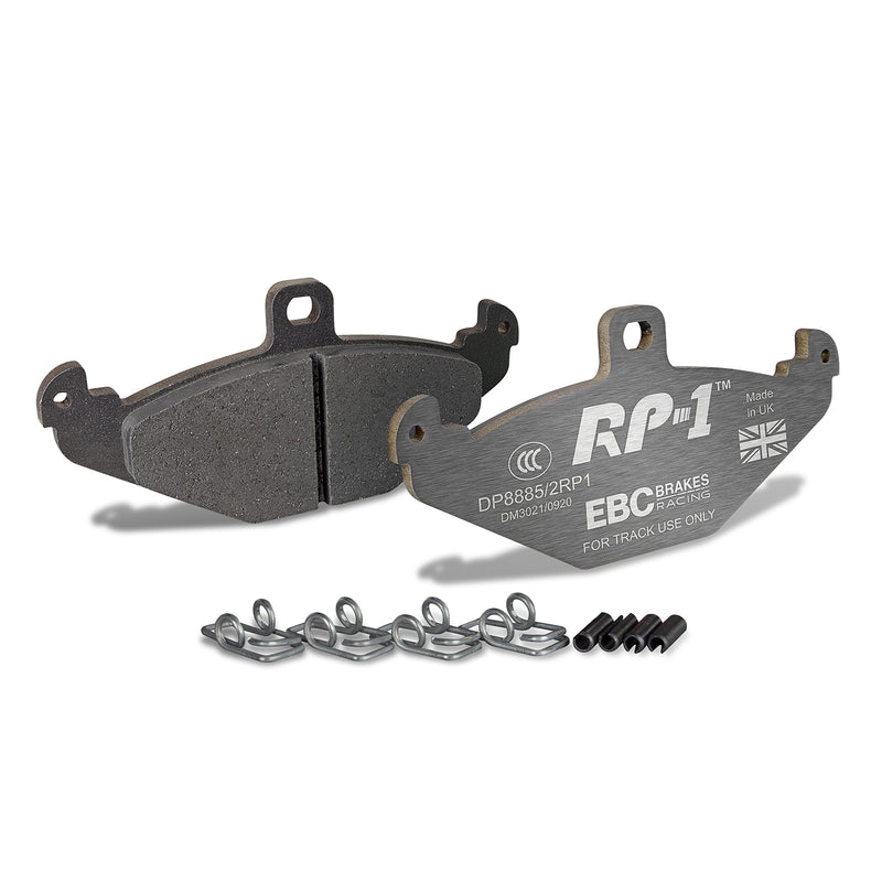EBC DP8885/2RP1 illustrative generic brake pad image; product appearance may vary
