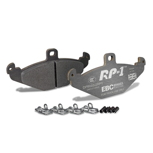 EBC DP8885/2RP1 illustrative generic brake pad image; product appearance may vary