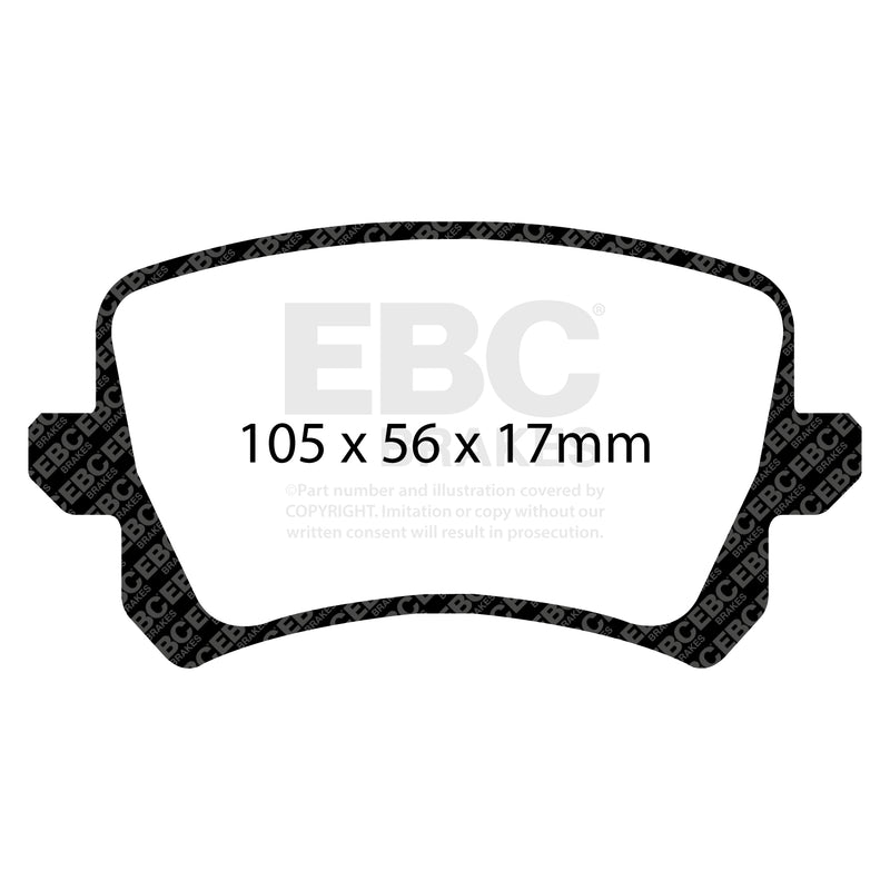 EBC DP32004C product-specific pad shape illustration