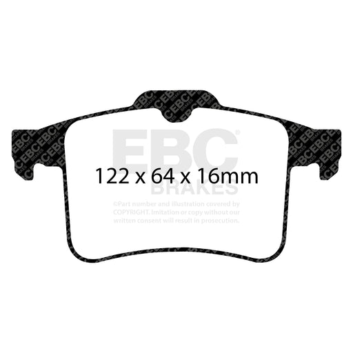 EBC DP32059C product-specific pad shape illustration