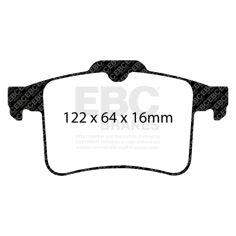 EBC DP42059R product-specific pad shape illustration