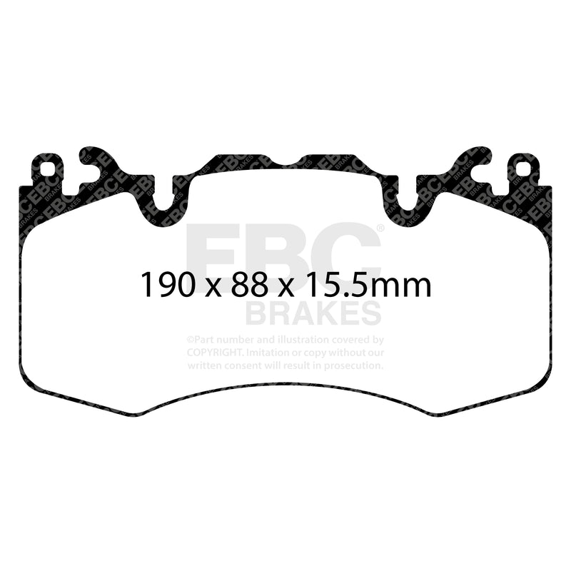 EBC DP42064R product-specific pad shape illustration