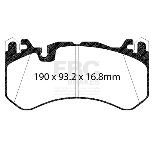 EBC DP52081NDX product-specific pad shape illustration