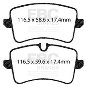 EBC DP42082R product-specific pad shape illustration