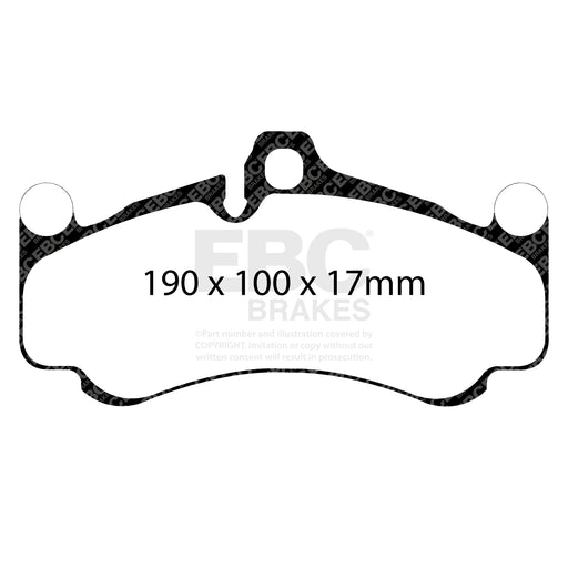 EBC DP32094C product-specific pad shape illustration