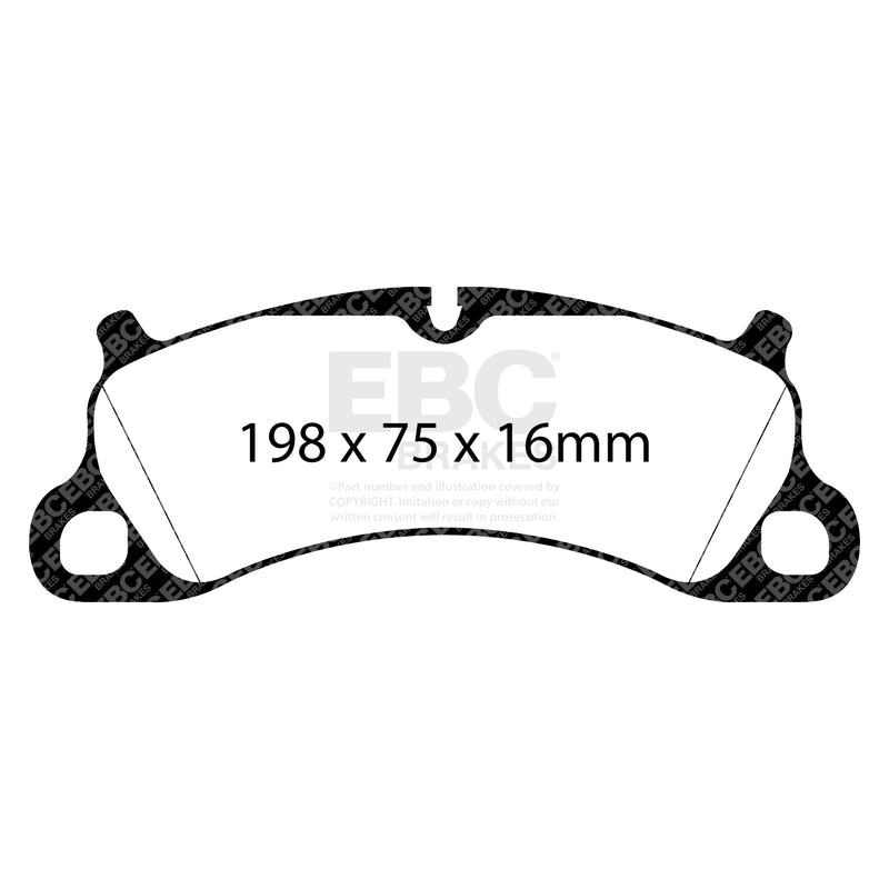 EBC DP82144RPX product-specific pad shape illustration