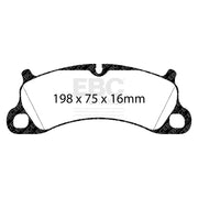 EBC DP82144RP1 product-specific pad shape illustration