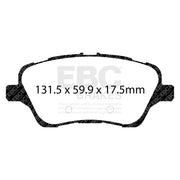 EBC DP42149R product-specific pad shape illustration