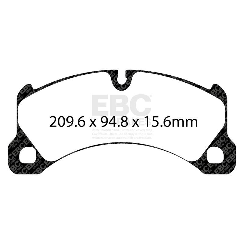 EBC DP42162R product-specific pad shape illustration