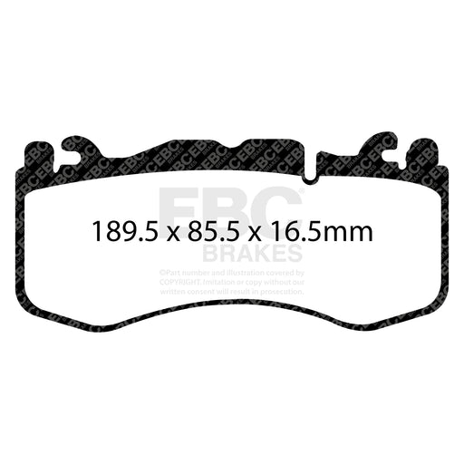 EBC DP42174R product-specific pad shape illustration