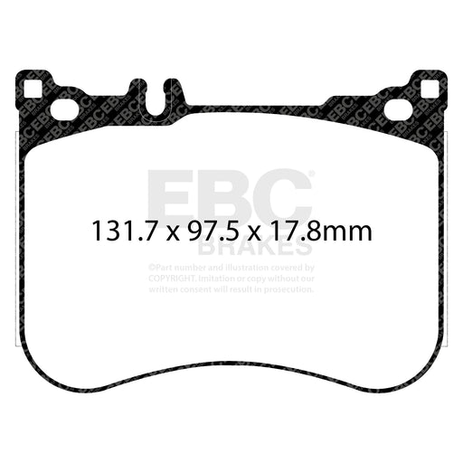 EBC DP32178C product-specific pad shape illustration