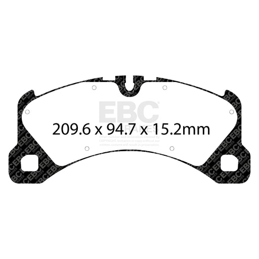 EBC DP52203NDX product-specific pad shape illustration