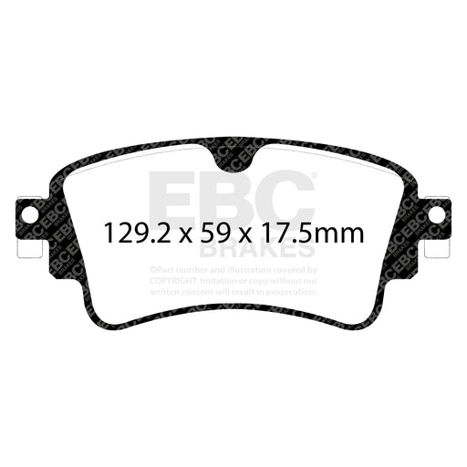 EBC DP32254C product-specific pad shape illustration