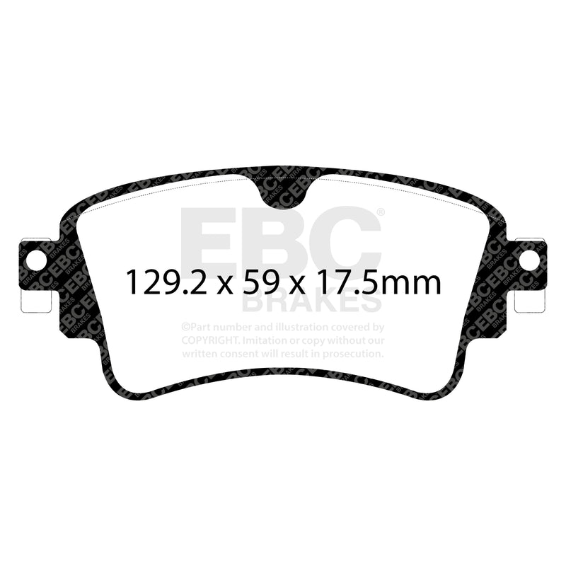 EBC DP42254R product-specific pad shape illustration