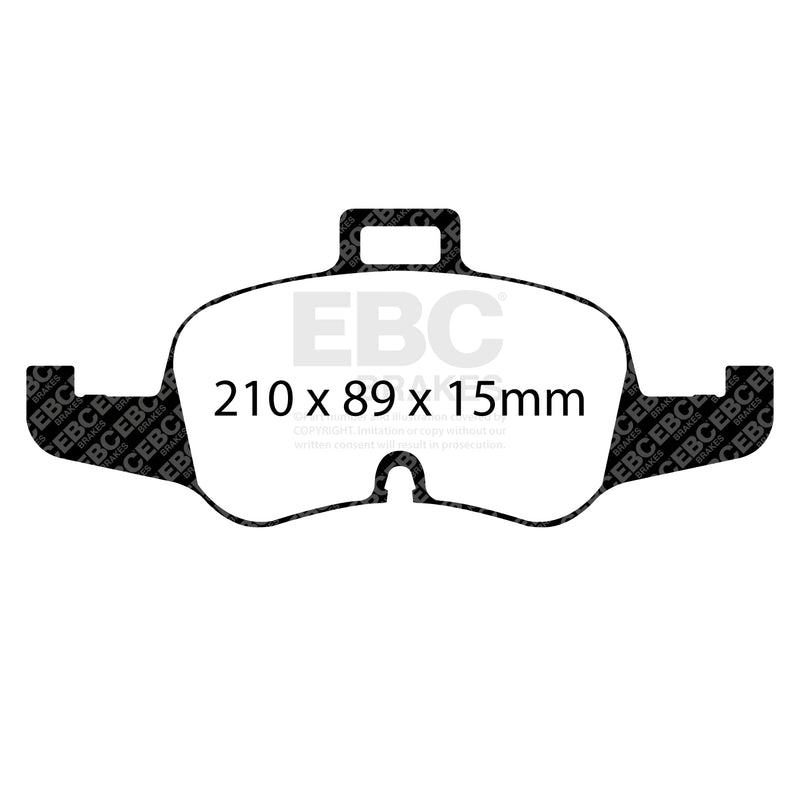 EBC DP32256C product-specific pad shape illustration