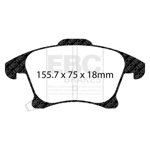 EBC DP42269R product-specific pad shape illustration