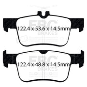 EBC DP42301R product-specific pad shape illustration