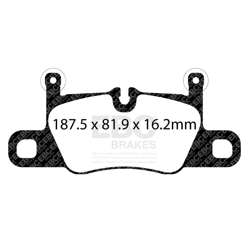 EBC DP42371R product-specific pad shape illustration