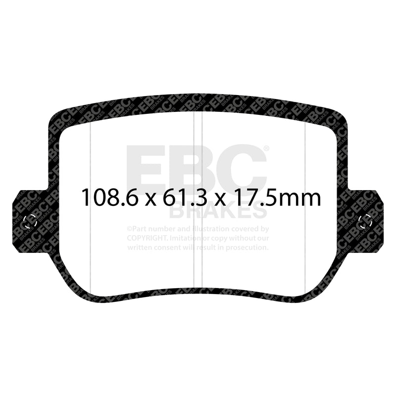 EBC DP42375R product-specific pad shape illustration