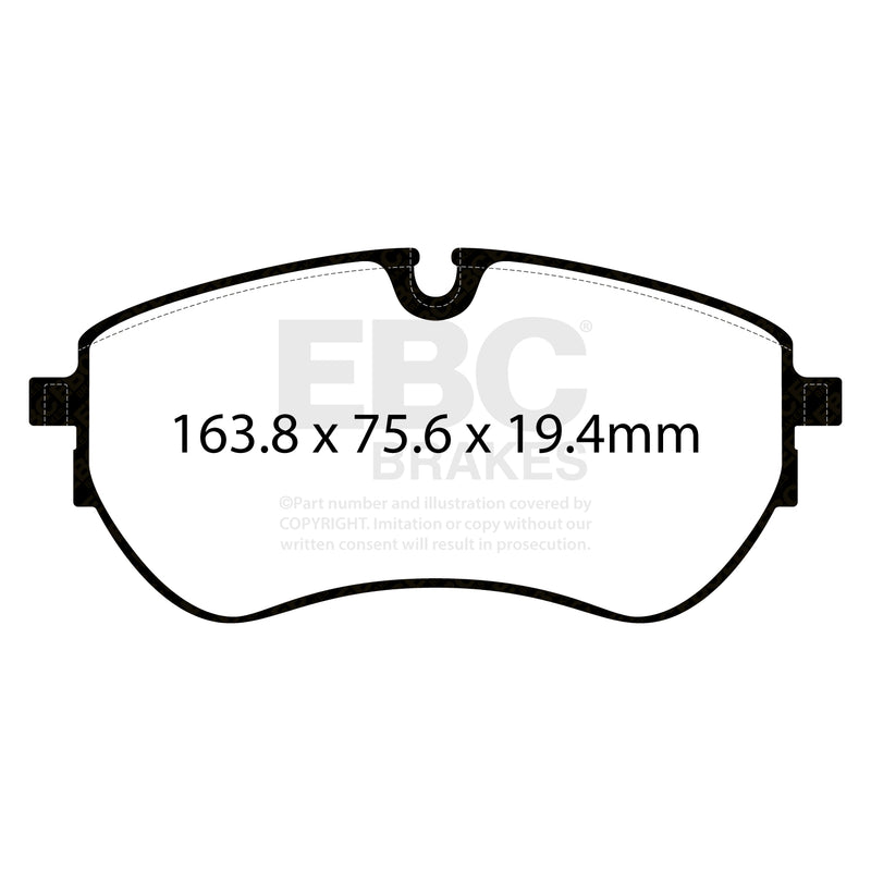 EBC DP42377R product-specific pad shape illustration
