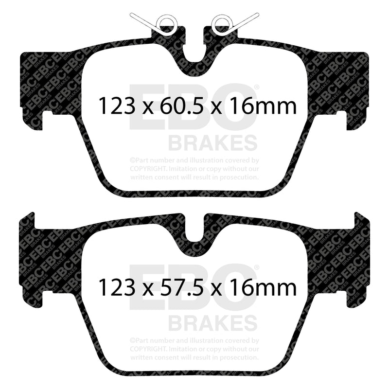 EBC DP32394C product-specific pad shape illustration