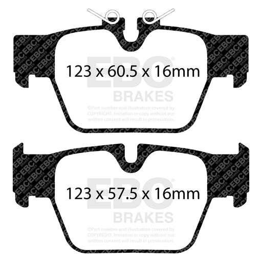 EBC DP52394NDX product-specific pad shape illustration