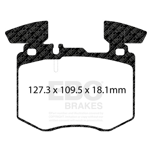 EBC DPX2408 product-specific pad shape illustration