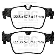 EBC DP22438 product-specific pad shape illustration