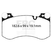 EBC DP42454R product-specific pad shape illustration