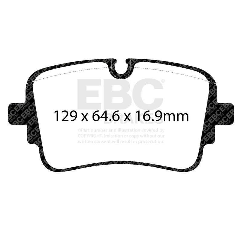 EBC DP52456NDX product-specific pad shape illustration