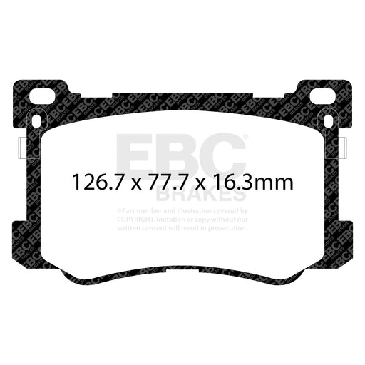 EBC DP43048R product-specific pad shape illustration