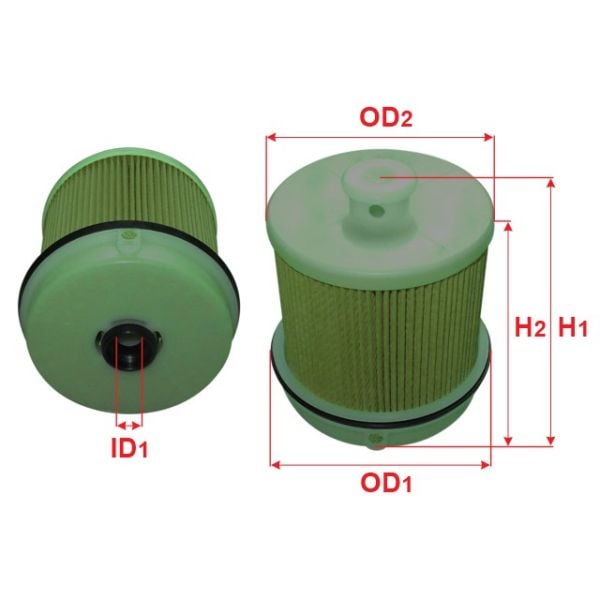 Sakura EF-15080 Fuel filter