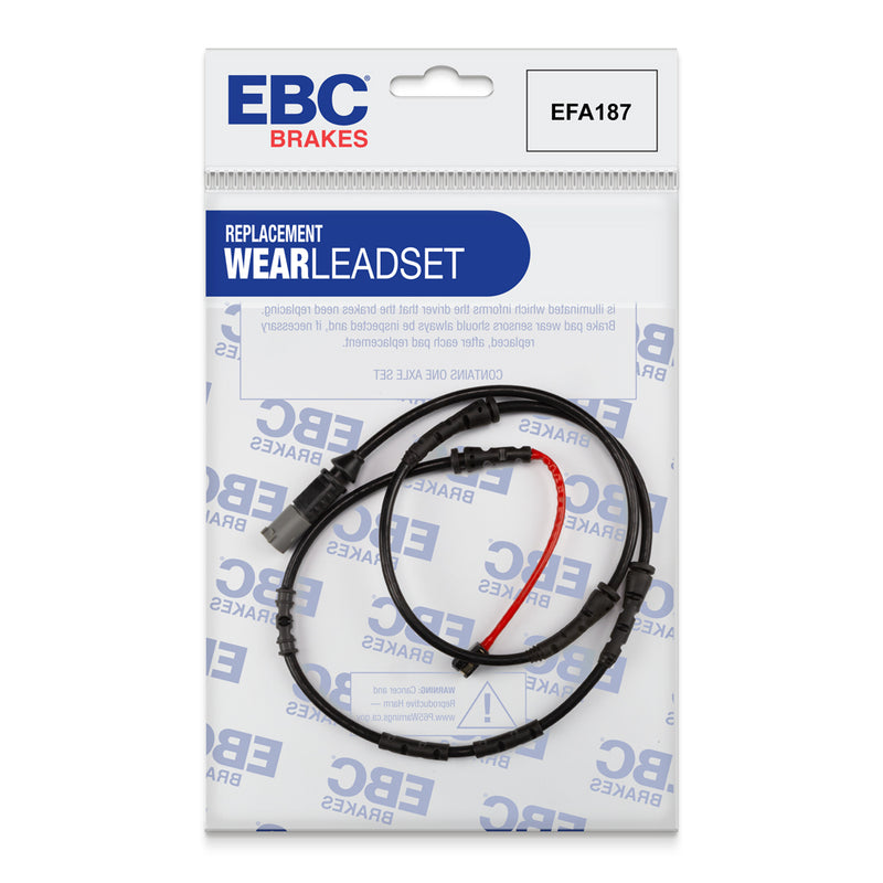 EBC EFA185 illustrative generic brake components image; product appearance may vary