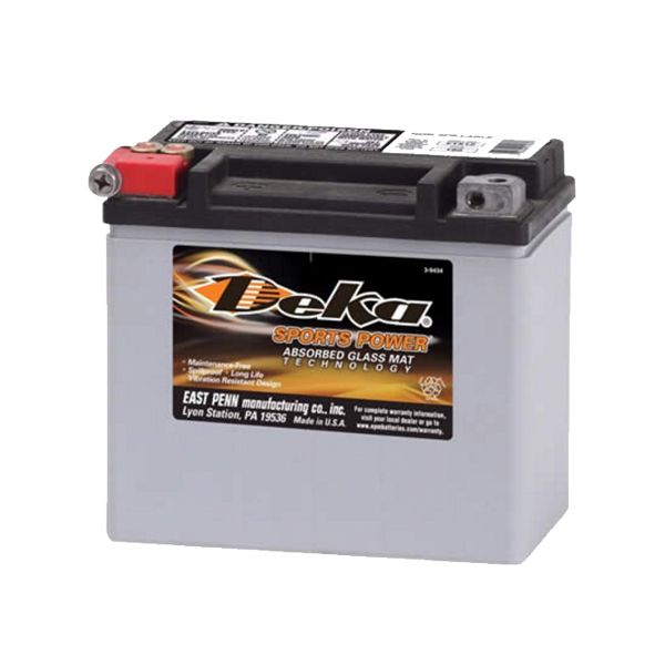 DEKA ETX14 Powersports AGM Battery 12V 220CCA 12Ah