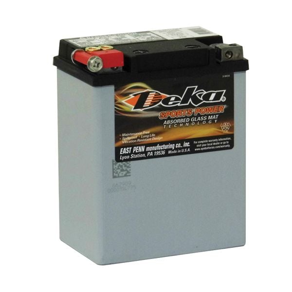 DEKA ETX15 Powersports AGM Battery 12V 220CCA 14Ah